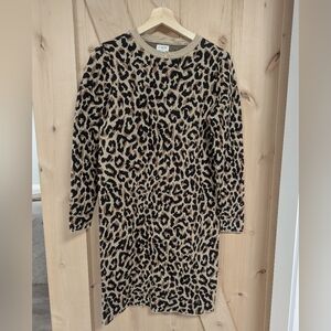 J. Crew Women's Leopard Print Dress - Size XS NWT